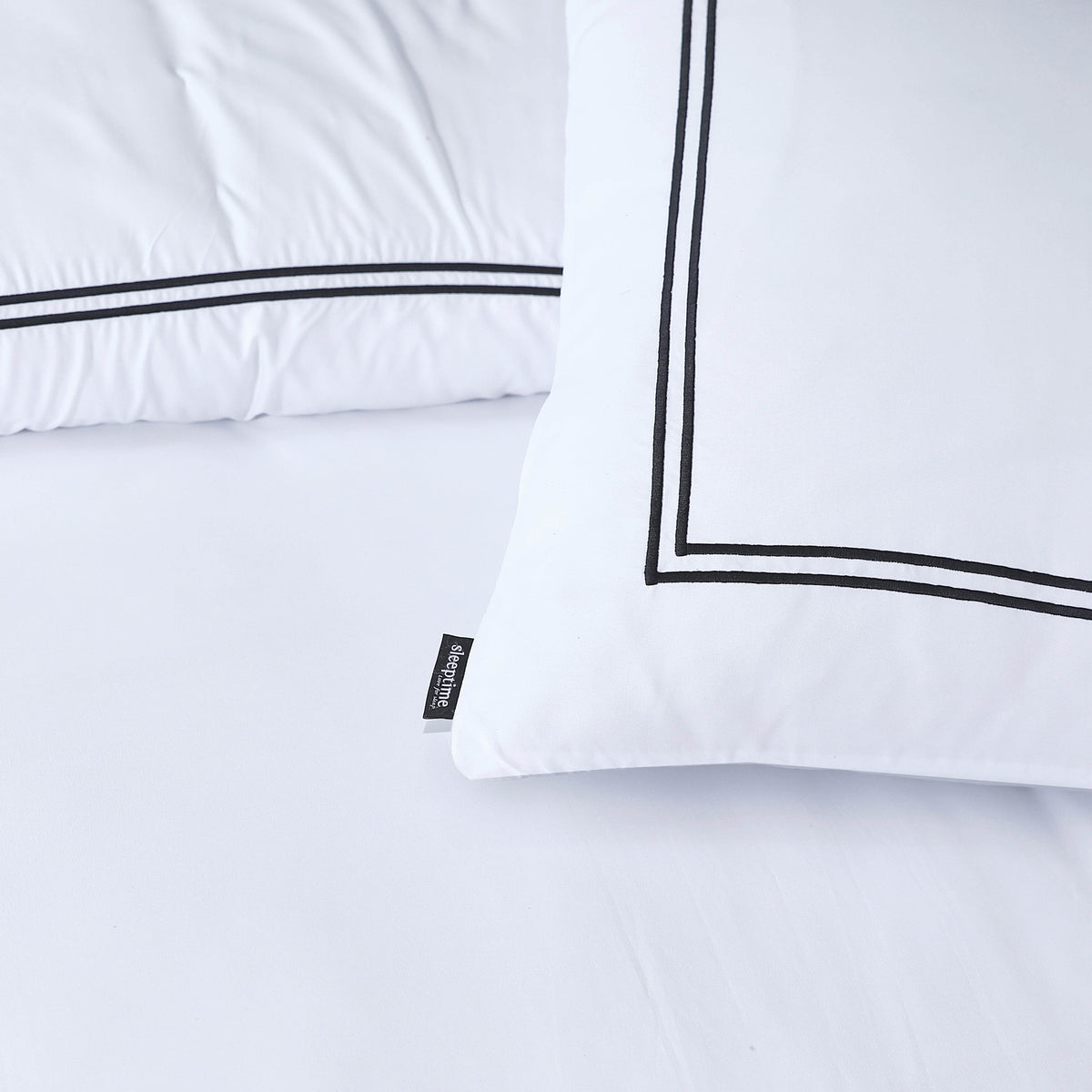 Bettbezug Brata Weiss 140 x 200/220 cm - Palo24