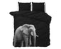 Elephant Bettbezug Schwarz