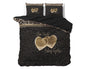 Two Love Bettbezug Schwarz