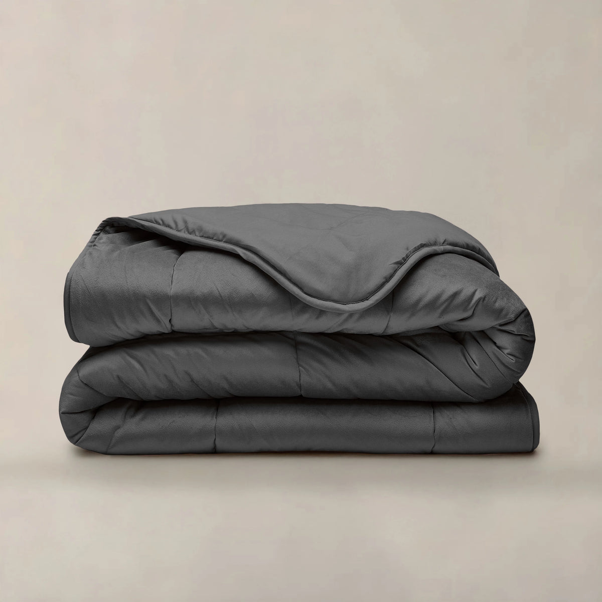 Lazy Velvet Bettdecke 140x200 cm Anthrazit