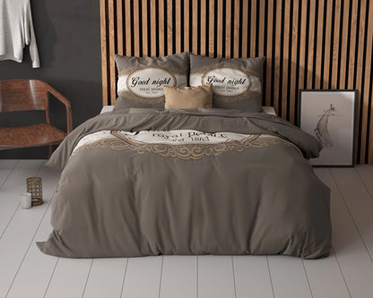 Royal Palace Bettbezug Taupe