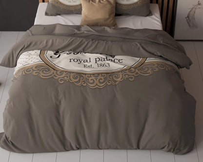 Royal Palace Bettbezug Taupe