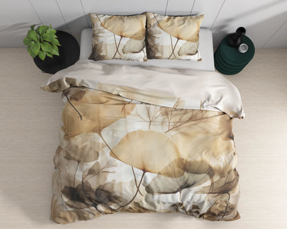 Water Flow Bettbezug Sand
