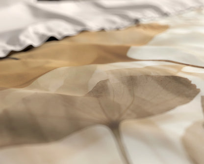 Water Flow Bettbezug Sand