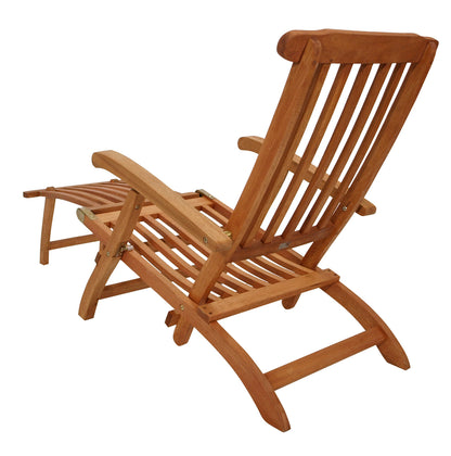Deckchair MAINE klappbar, Eukalyptus geölt, FSC®-zertifiziert