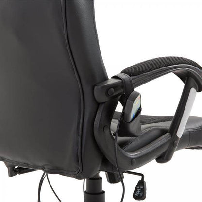 Bürostuhl Ergonomisch Massagesessel Gaming Stuhl Schwarz - Palo24