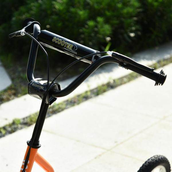 Tretroller Scooter Cityroller Kinder Mädchenroller verstellbar Aluminium Oange - Palo24