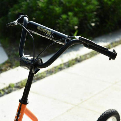 Tretroller Scooter Cityroller Kinder Mädchenroller verstellbar Aluminium Oange - Palo24