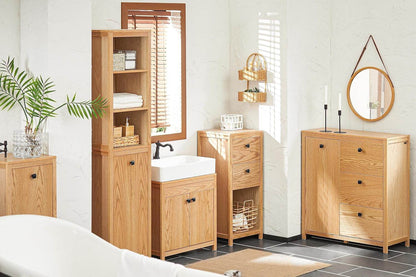 Waschbeckenunterschrank| Badezimmerschrank | Waschtisch | BZR98-N - Palo24
