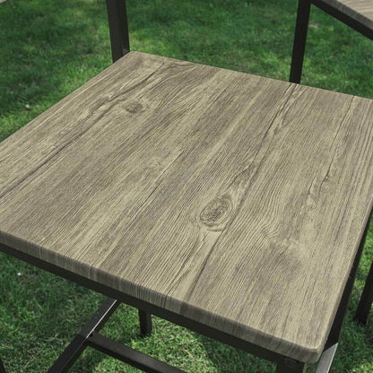 Barstühle 2er set | Tresenhocker | Sitzhöhe 67cm | Metall | FST53x2 - Palo24