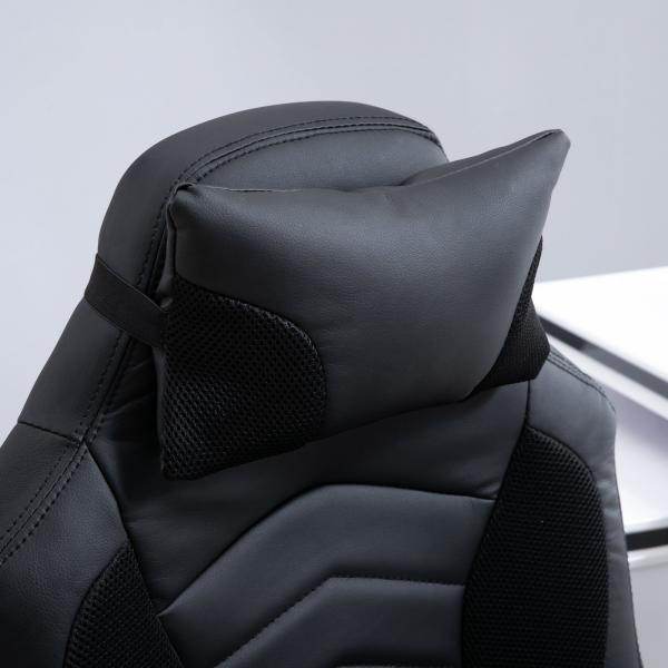 Bürostuhl Ergonomisch Massagesessel Gaming Stuhl Schwarz - Palo24