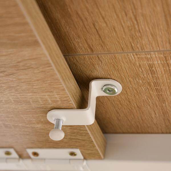 Klapptisch Tisch Schreibtisch Bürotisch mit Rollen Computertisch Mobil MDF Natur - Palo24