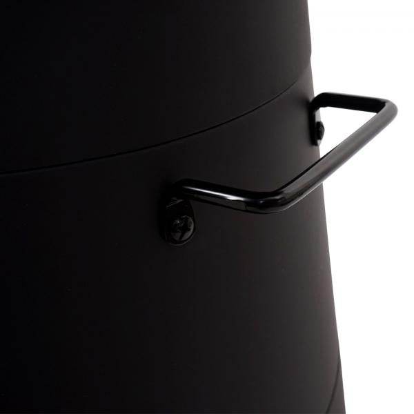 Feuerschale mit Grill HWC-K96, Feuerstelle Feuerkorb BBQ, Grillrost Grillplatte, Stahl Edelstahl Ø 58cm schwarz - Palo24