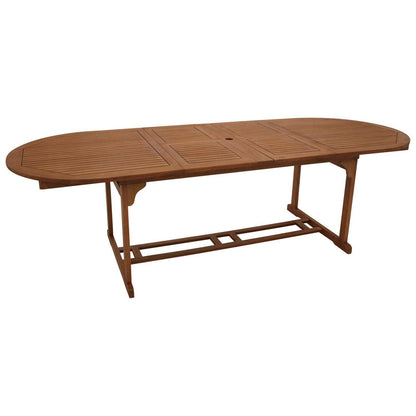 Ausziehtisch LAGO 180/260x100cm, Eukalyptus geölt, FSC®-zertifiziert - Palo24