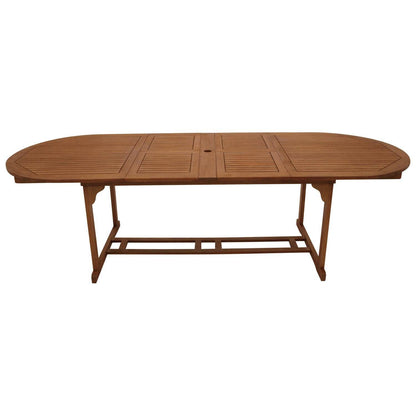 Ausziehtisch LAGO 180/260x100cm, Eukalyptus geölt, FSC®-zertifiziert - Palo24