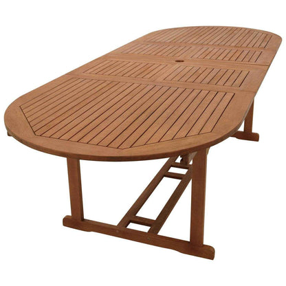 Ausziehtisch LAGO 180/260x100cm, Eukalyptus geölt, FSC®-zertifiziert