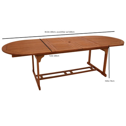 Ensemble LAGO 7 pièces, eucalyptus huilé, certifié FSC®