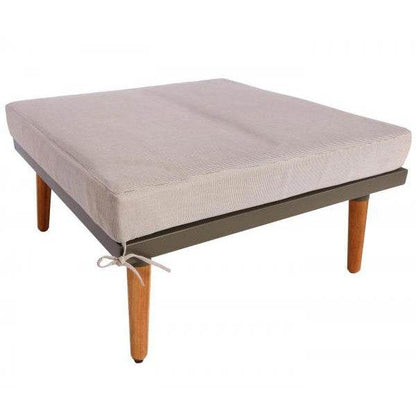 Gartengarnitur HWC-L31, Garnitur Lounge-Set Sofa Outdoor, Spun Poly Metall Poly-Rattan MVG-zertifiziert ~ beige-braun - Palo24