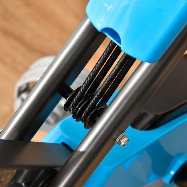 Heimtrainer Fahrradtrainer 8 Widerstandstufen Schwarz Blau - Palo24