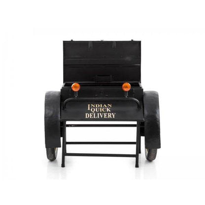 Bartisch Delivery schwarz Gold Vintage-Style - Palo24