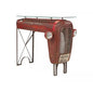 Bartisch Traktor Vintage-Look rot - Palo24