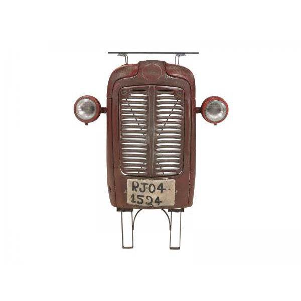 Bartisch Traktor Vintage-Look rot - Palo24