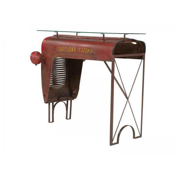 Bartisch Traktor Vintage-Look rot - Palo24