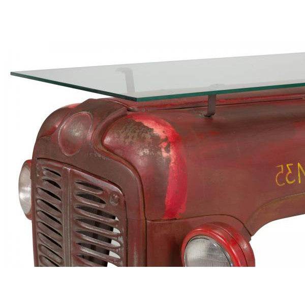 Bartisch Traktor Vintage-Look rot - Palo24