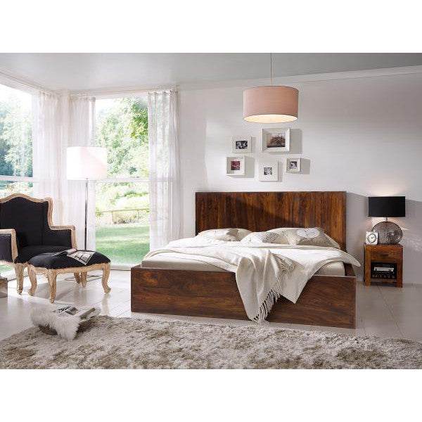Holzbett Palison dunkel 180x200 cm - Palo24
