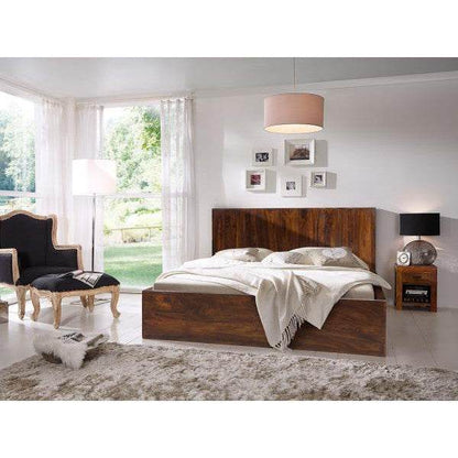 Holzbett Palison dunkel 180x200 cm - Palo24