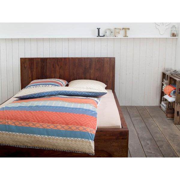Holzbett Palison dunkel 180x200 cm - Palo24