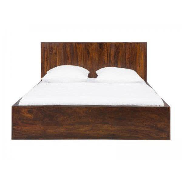 Holzbett Palison dunkel 180x200 cm - Palo24