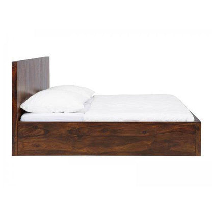 Holzbett Palison dunkel 180x200 cm - Palo24