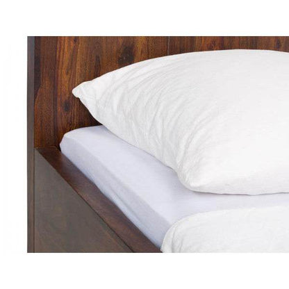 Holzbett Palison dunkel 180x200 cm - Palo24