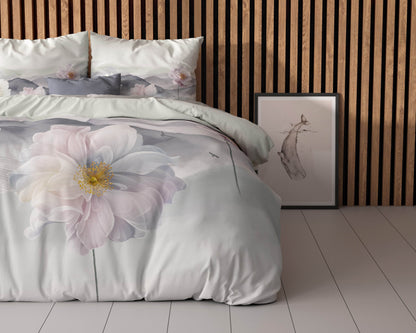 Bettbezug Annique Grau 200 x 200/220 cm - Palo24