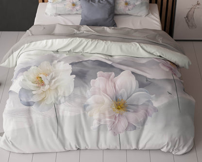 Bettbezug Annique Grau 200 x 200/220 cm - Palo24