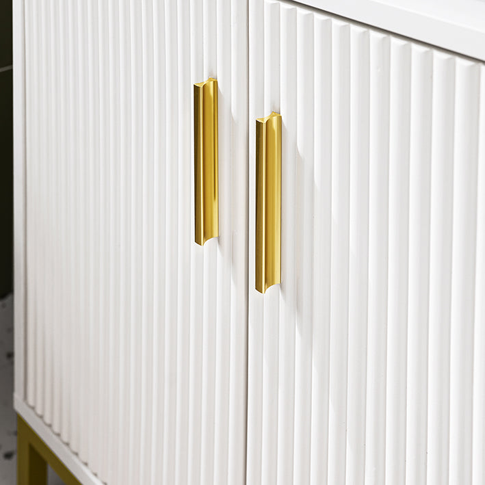 Weisses Badezimmer Waschbeckenunterschrank