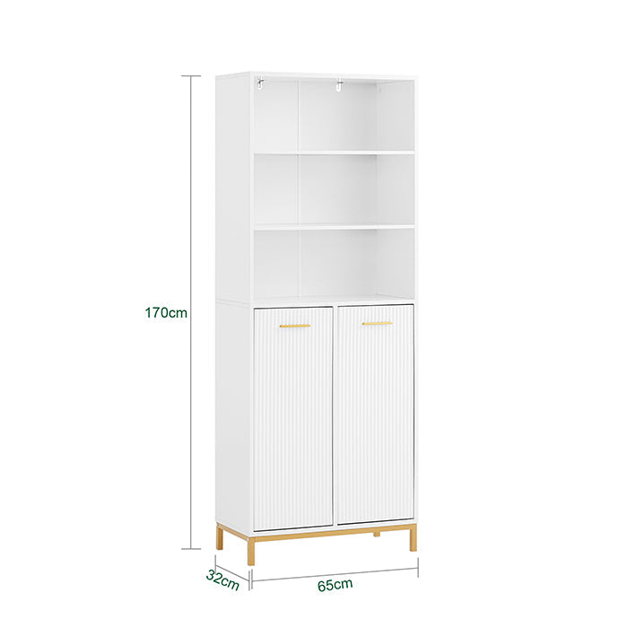 Weißer Badschrank Hochschrank
