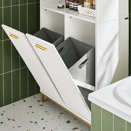 Weißer Badschrank Hochschrank