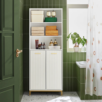 Weißer Badschrank Hochschrank
