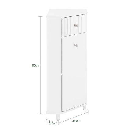 Badschrank Weiß Kommode