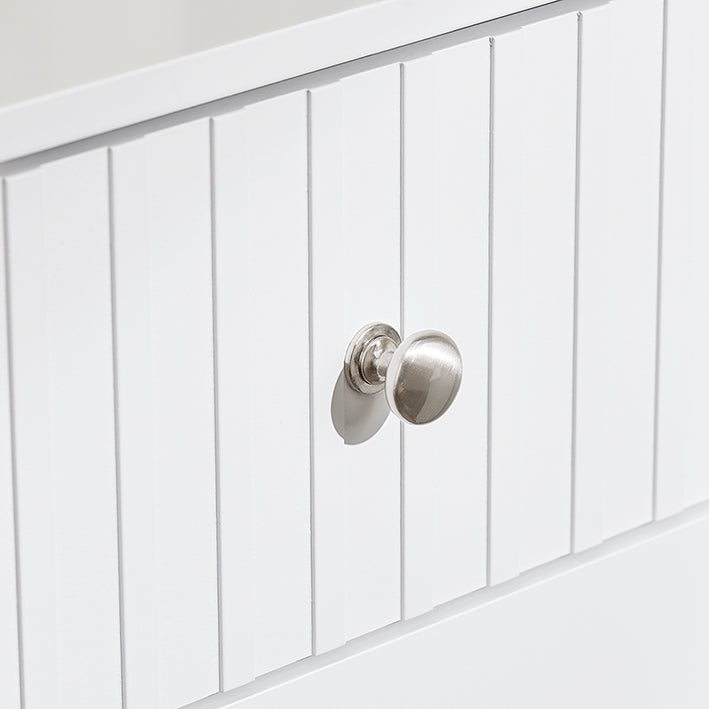 Badschrank Weiß Kommode