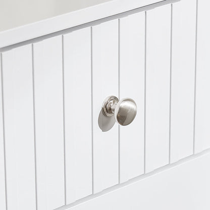 Badschrank Weiß Kommode