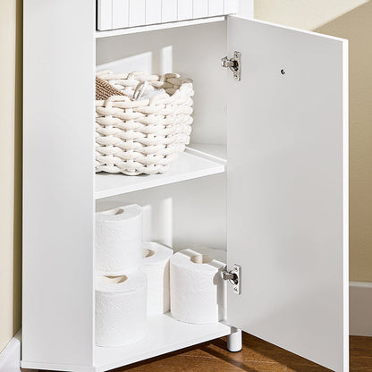 Badschrank Weiß Kommode