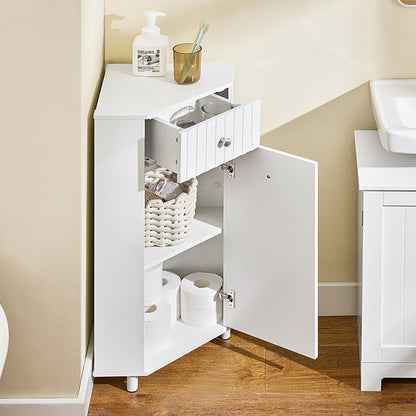 Badschrank Weiß Kommode