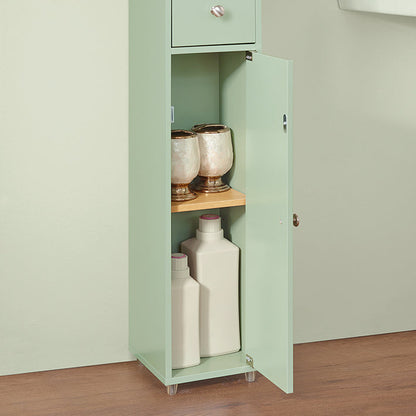 Badezimmer Hochschrank Hellgrün