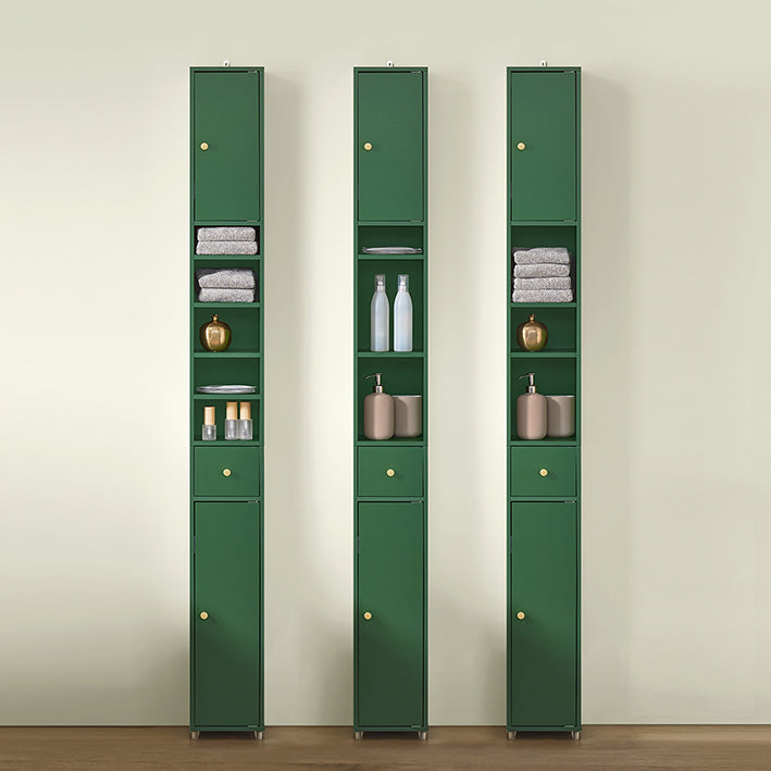 Badezimmer Hochschrank Grün