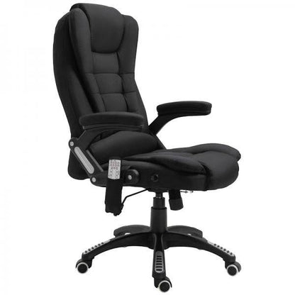 Massagesessel Chefsessel mit Massagefunktion Bürostuhl schwarz - Palo24