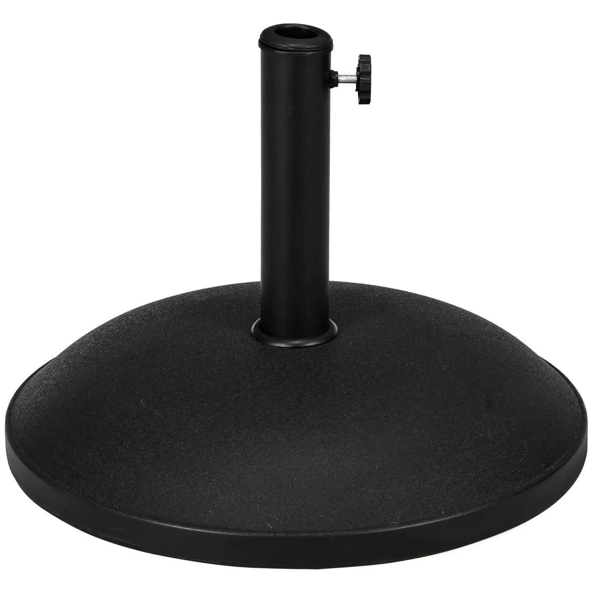 Sonnenschirmständer Sonnenschirmfuss 25kg Stahl Schwarz