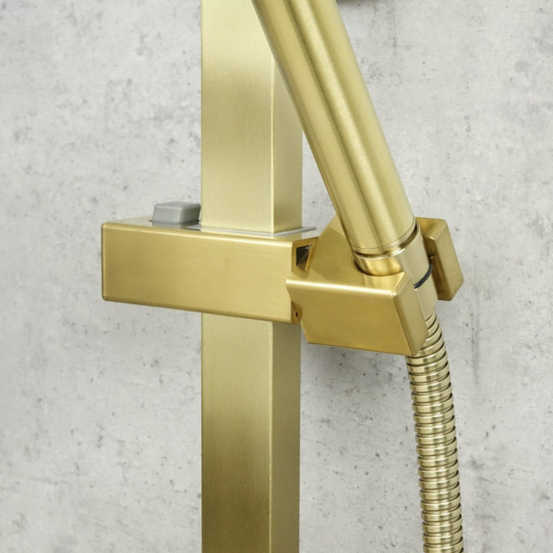 Duschhahn AKRON Rostfreier Stahl Gold - Palo24